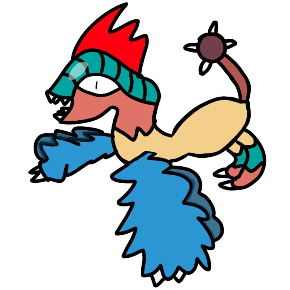 My Take on a Paradox Mon: Ancient Draco(Rock/Dragon)