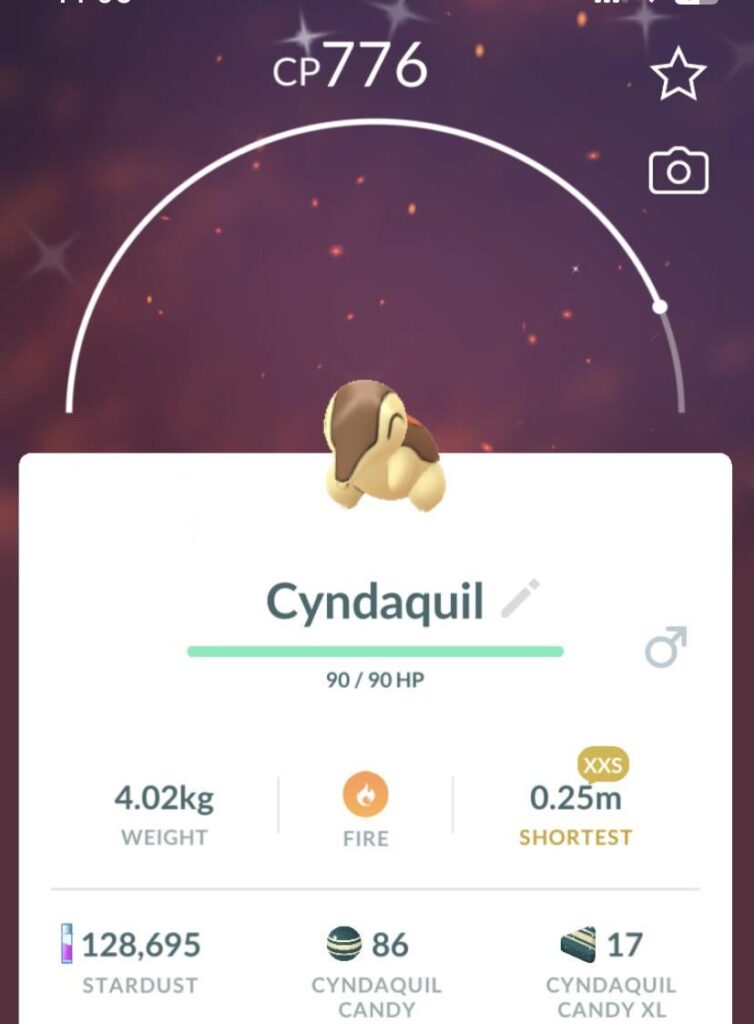 This is my prized shiny