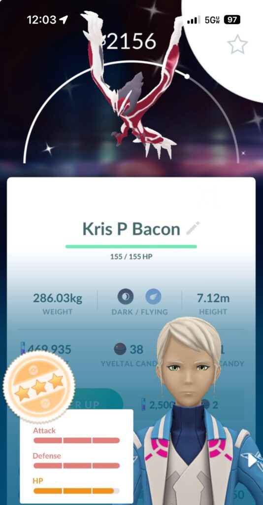 One tick off shundo but still… pretty… pretty good