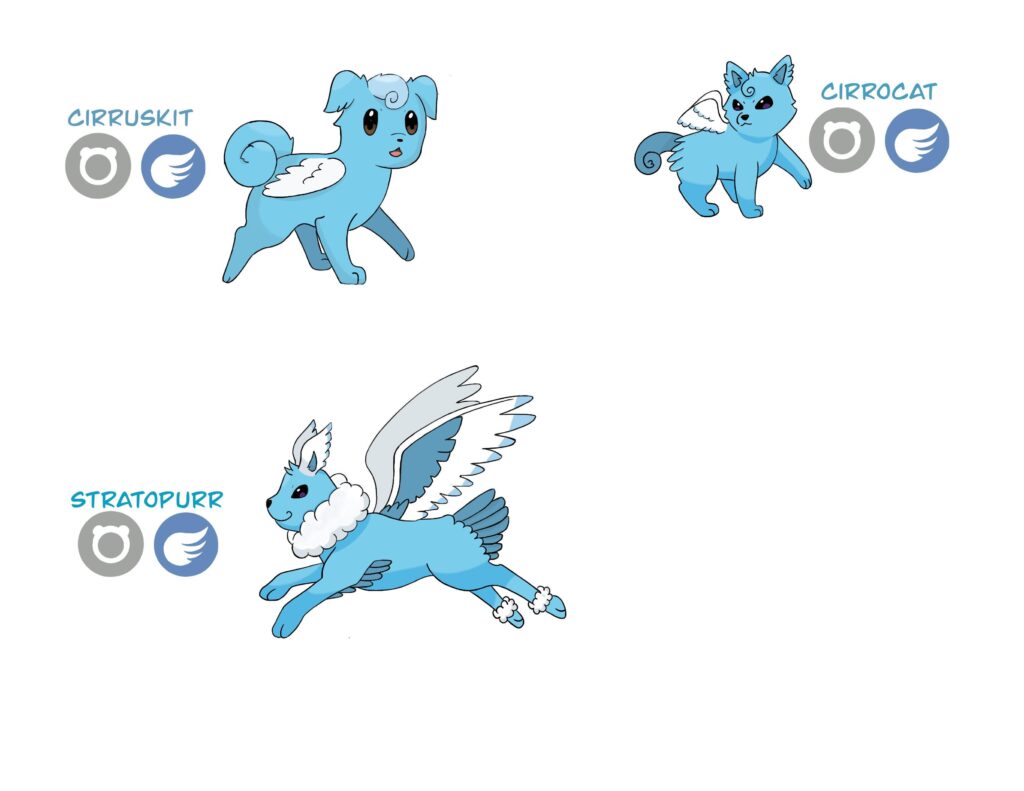 Normal-Flying type. Any tips on how to shade fakemon?