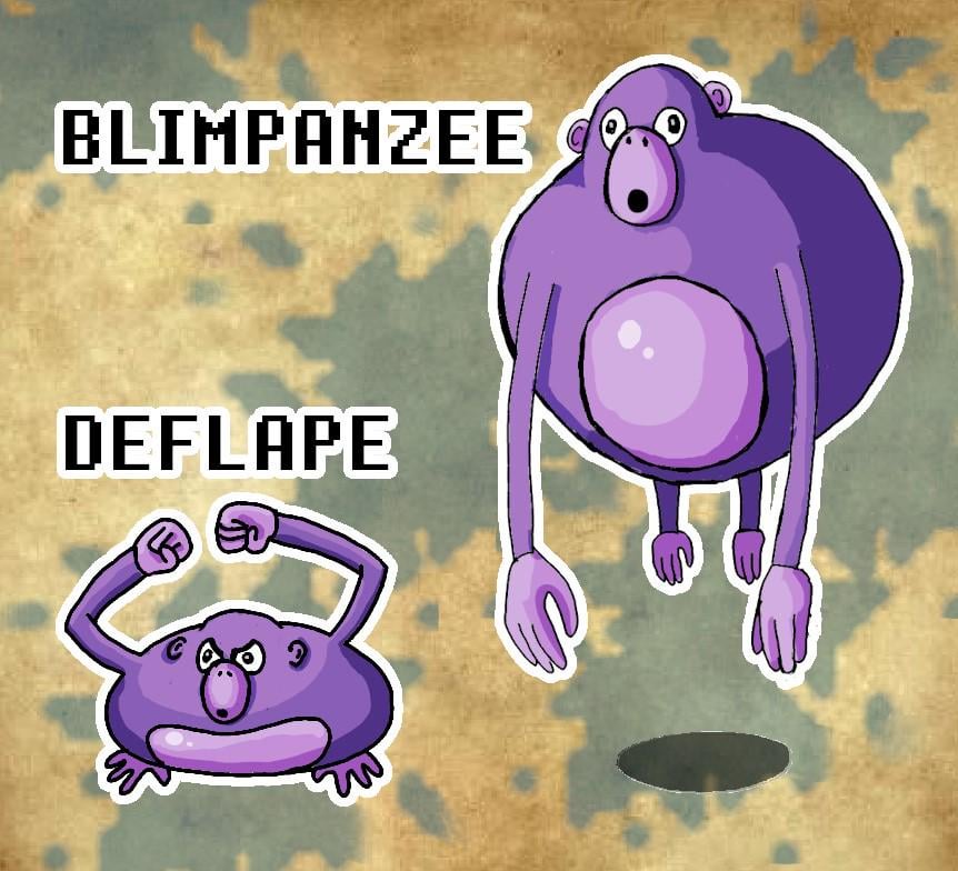 Blimpanzee + Deflape
