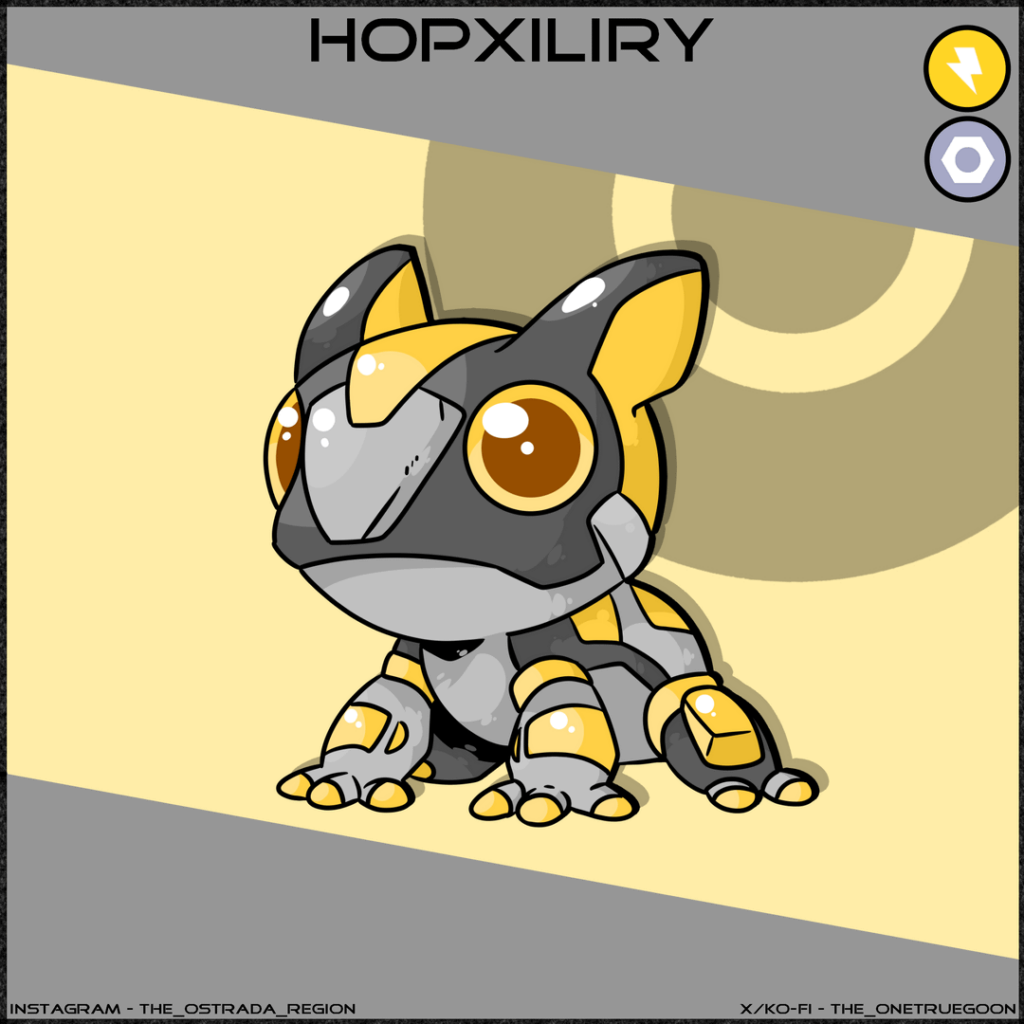 Who likes frogs and mar mechs! Honestly there arent enough robot pokemon so i made a few to battle it out with a trio of poison types i will be working on in the future.