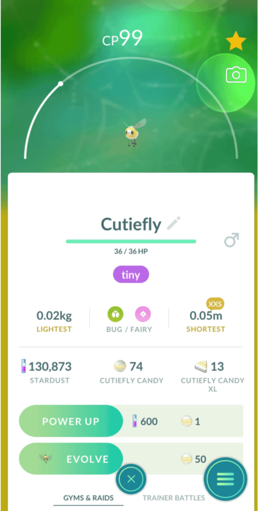 Who's your tiniest baby?