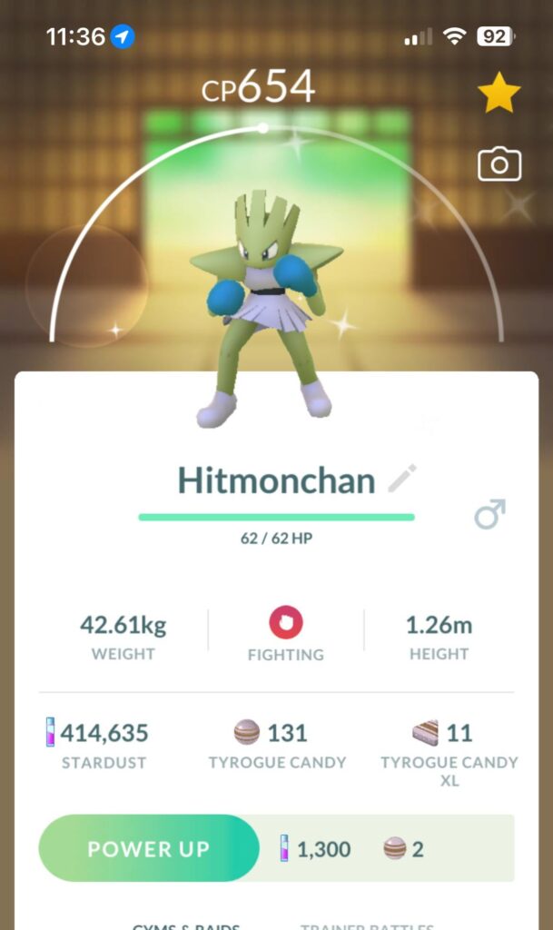 Oh yeaaa, got the blue shiny