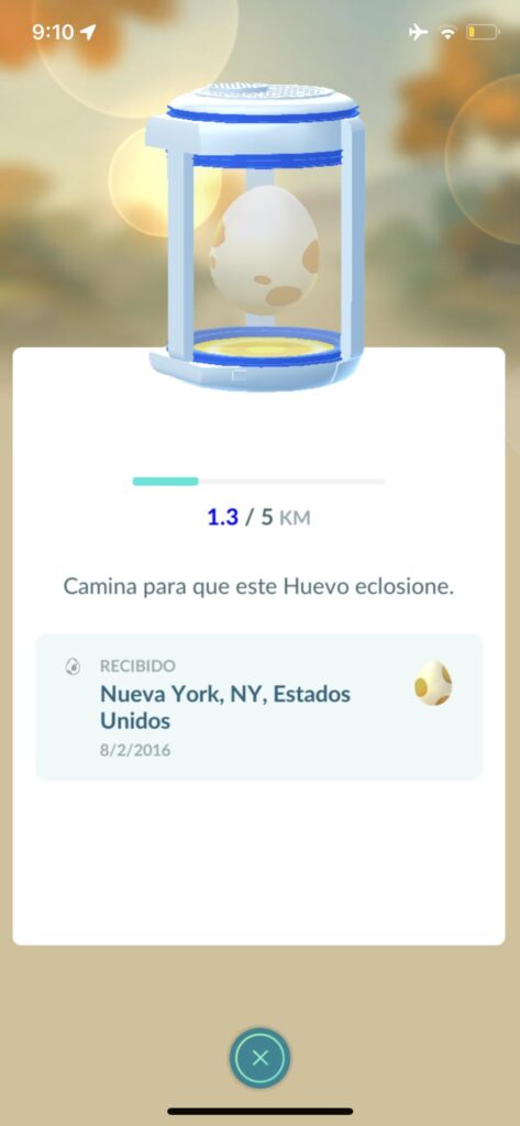 Opening an egg from 2016…