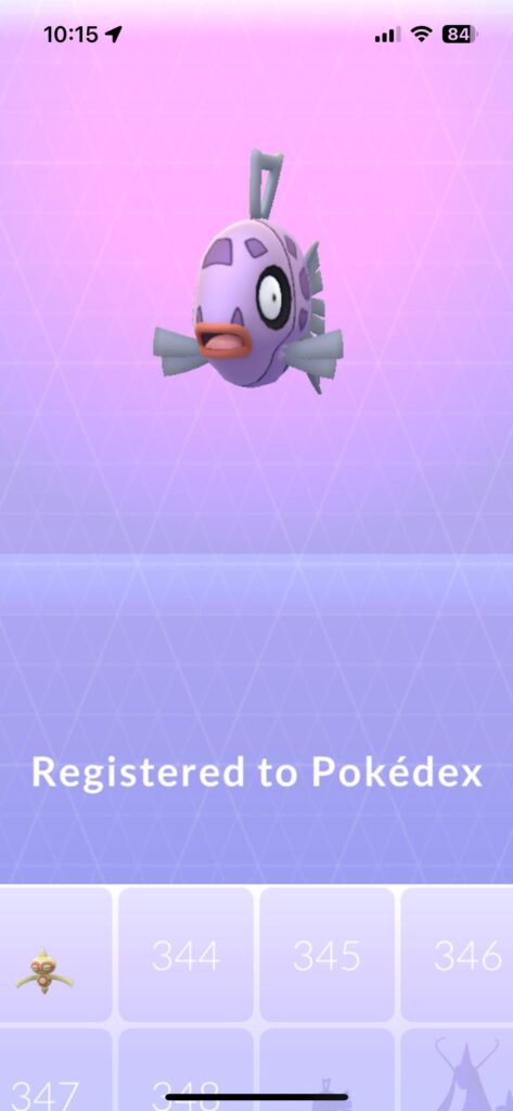 Caught my first shiny!