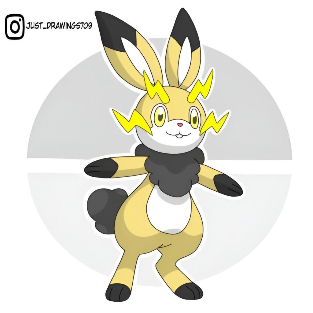 Voltalope: The Jackalope Pokemon