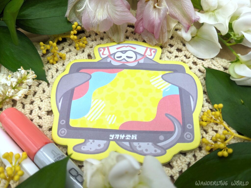 Big Man sticky note design I made!