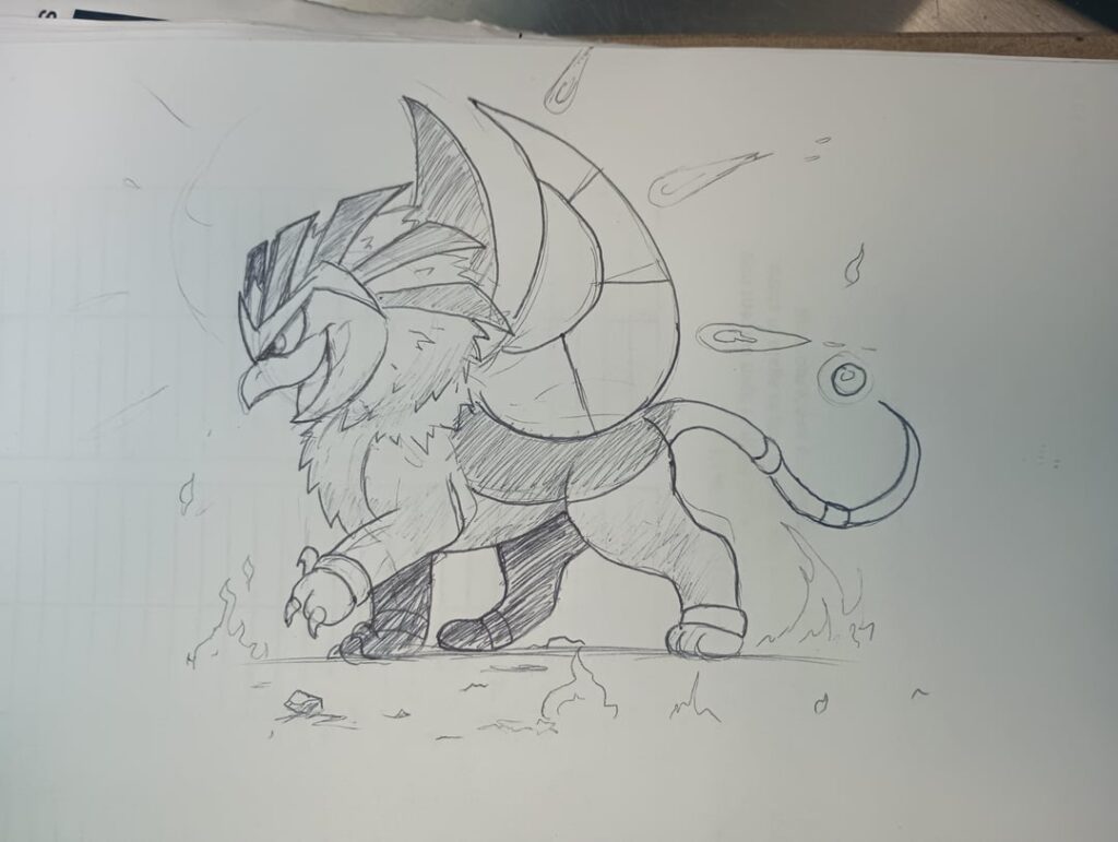 Gryphix (Solar Forme) redo