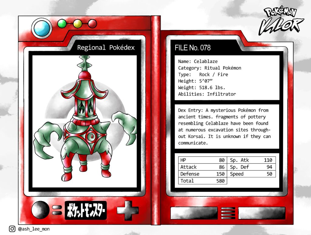Celablaze: The Ritual Pokemon