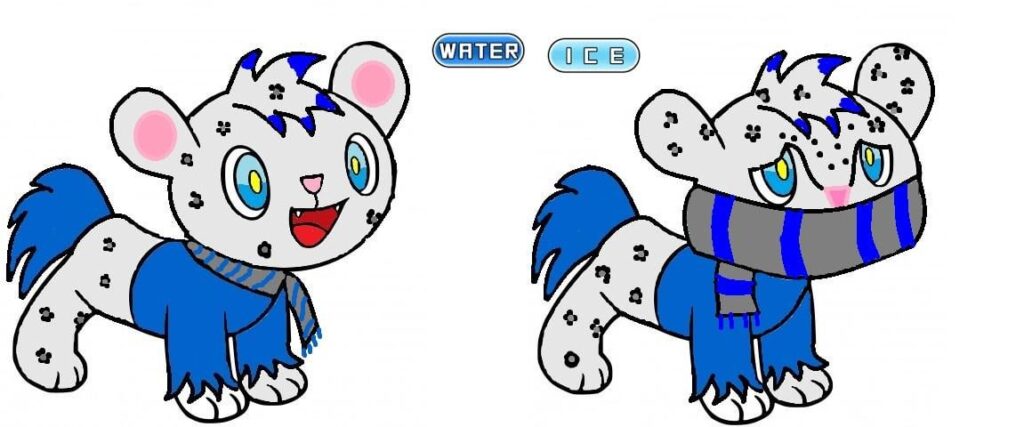 My starter Pokémon for my region ,please help me improve it ,constructive criticism accepted, also which is better left or right ,also give it a name
