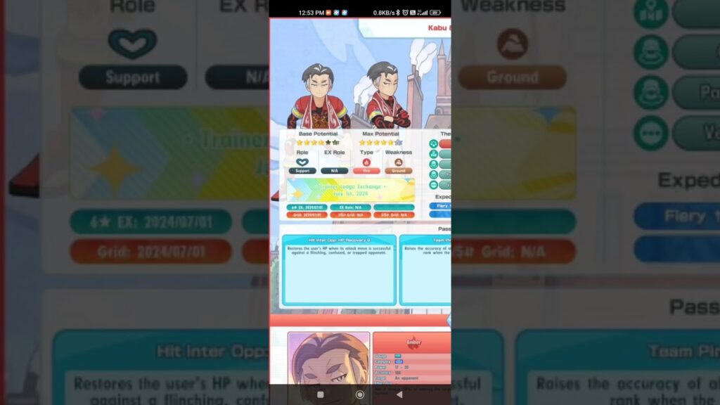 Kabu & Torkoal - Pokemon Masters EX ver.2.46 Sync Pairs #pmex #pokemonmasters
