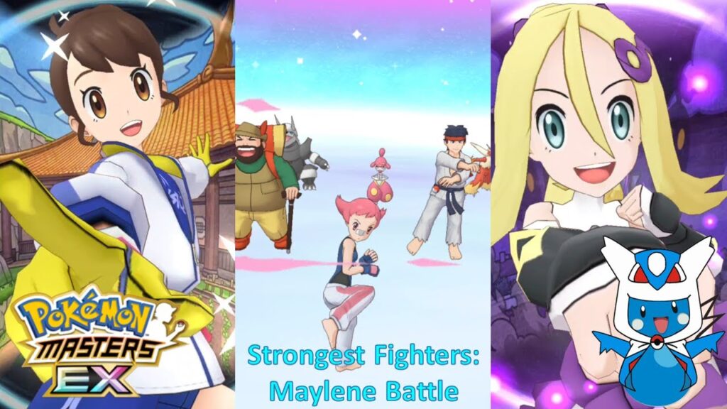 Pokemon Masters EX:  Strongest Fighters - Maylene Battle