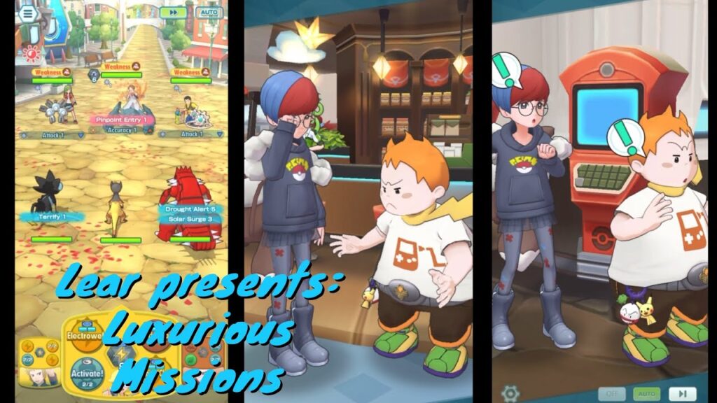 Pokemon Masters EX: Lear Presents: Luxurious Missions