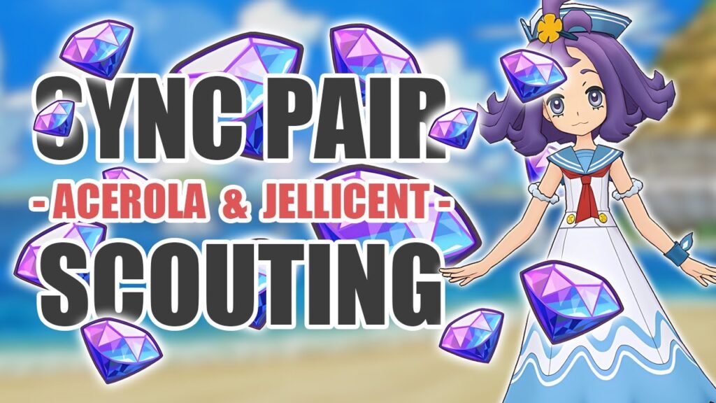 [Pokemon Masters EX] WHAT CAN'T SHE DO?! | Sync Pair Scout - Acerola (Summer 2024) & Jellicent