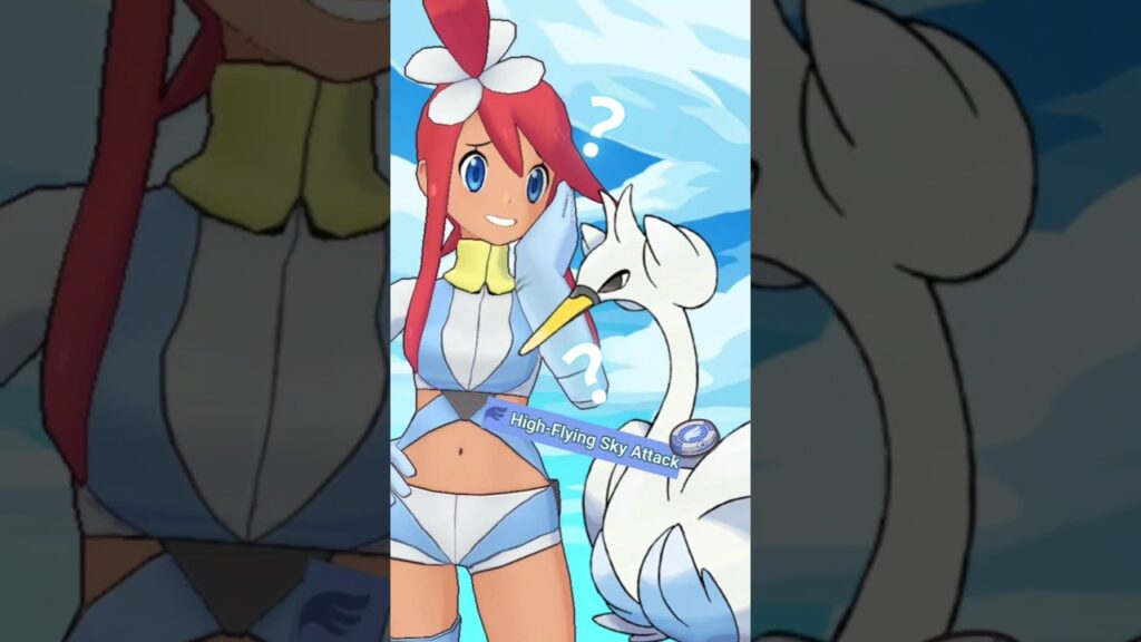 "To the Sky... Together..." | EX Skyla & Swanna as Sync Move Attacker #pokemonmasters