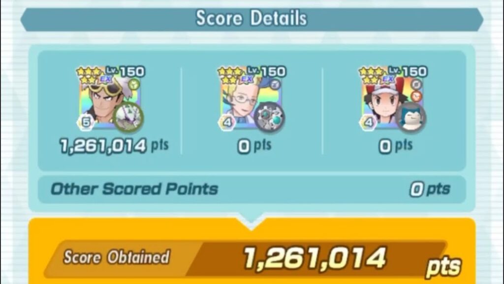 Bug Damage Challenge : 1.25M with ex Guzma | Pokemon Masters EX