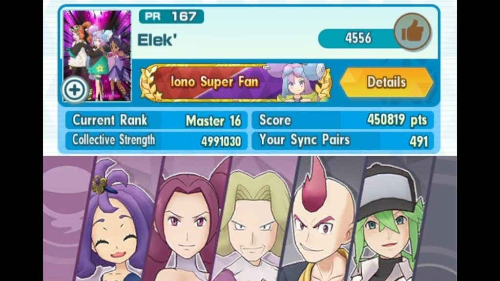 Pokemon Masters EX - High Score Ghost/Dark type Event - 450k pts