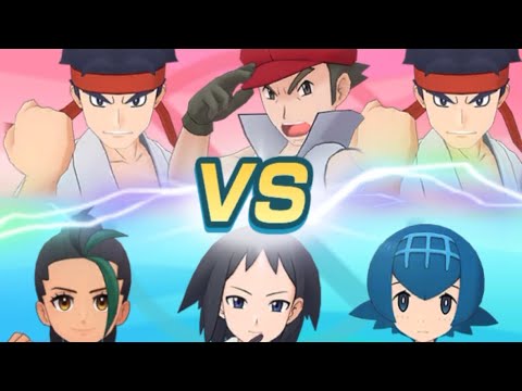 Nemona-NC Cheren-Lana Takes Down Noland | Pokemon Masters EX
