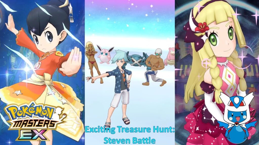 Pokemon Masters EX:  Exciting Treasure Hunt - Steven Battle