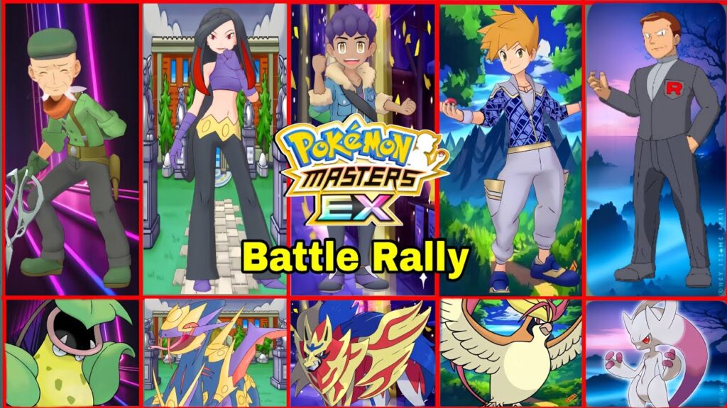 pokemon masters battle rally event.