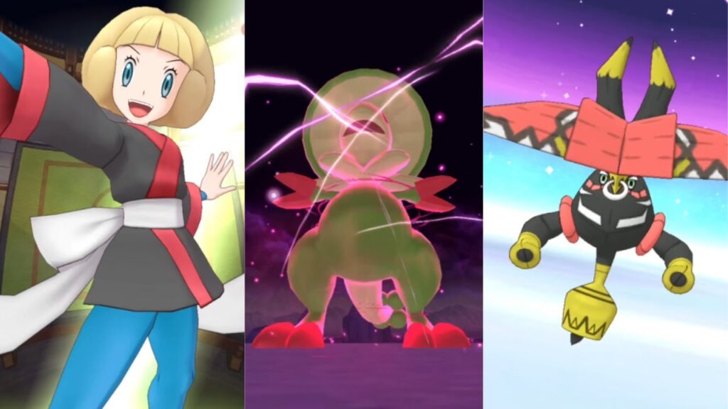 Greta & Breloom 1/5 solos Tapu Bulu LA VH [Pokemon Masters EX]