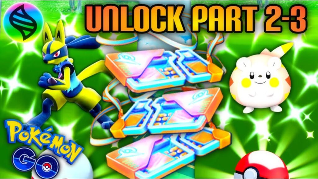 *ULTRA UNLOCK PART 2-3 LOOKS SO GOOD* Mega Lucario raid day + shiny Togedemaru in Pokemon GO