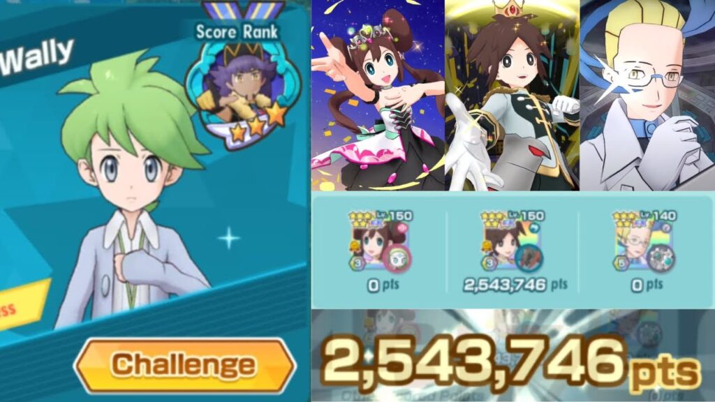 2,543,746 Points in Damage Challenge: Training With Wally (Dragon-Weak) [Pokemon Masters EX]