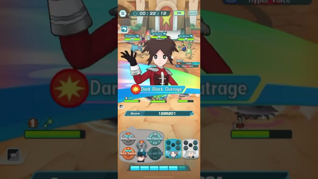 Pokemon Masters - Training with Wally 1,539,258 SCORE!