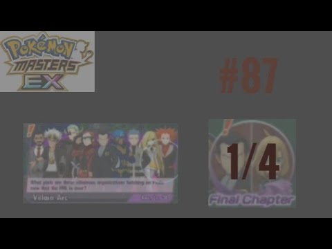 Pokemon Masters EX part 87 Villain Arc | Final Chapter (1/4)