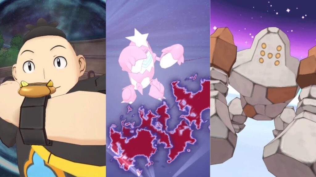 Tierno & Crawdaunt 2/5 solos Regirock LA VH [Pokemon Masters EX]