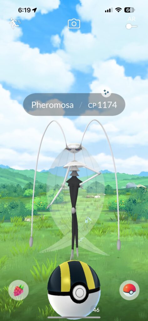 raid research shiny pheromosa 🤩