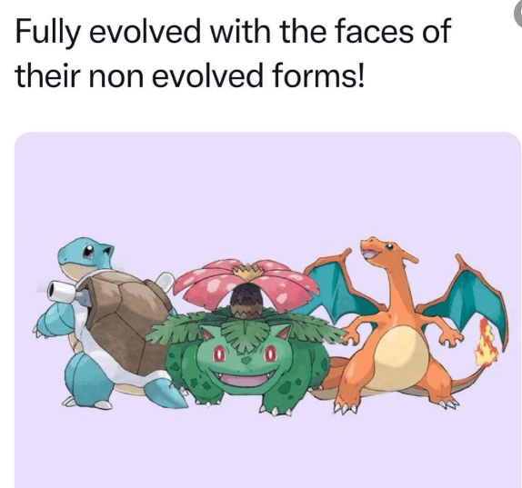 Big body and smol face