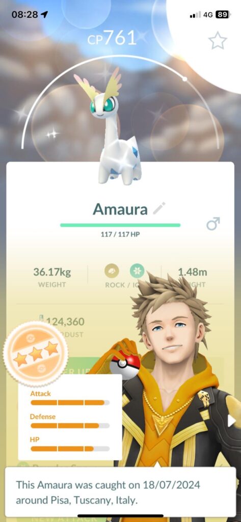 My first ever three star shiny🥰