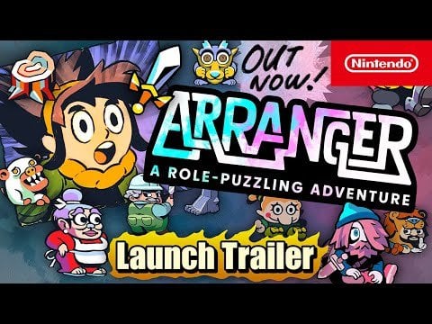 Arranger: A Role-Puzzling Adventure – Launch Trailer – Nintendo Switch