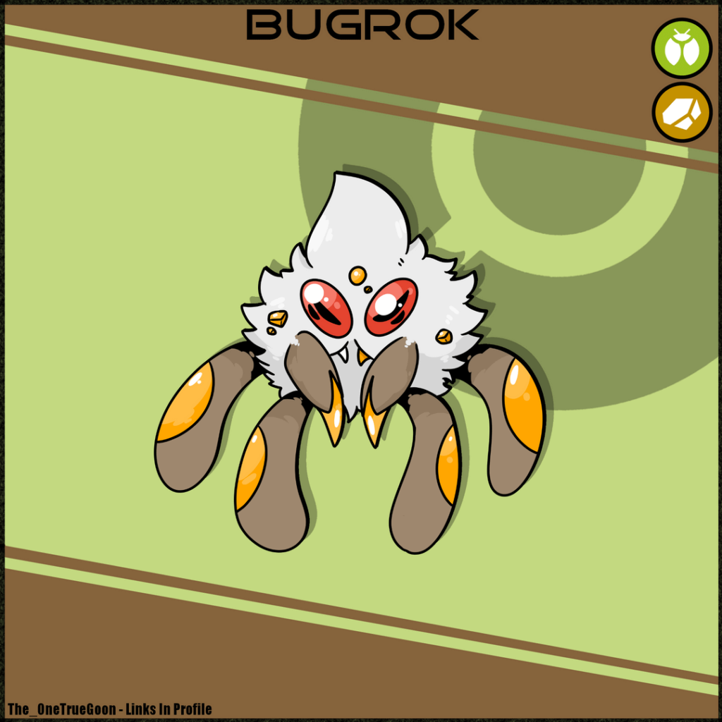 A trio of bugs based on prospectors and tarantulas. last forms arms are even pickaxe shaped!
