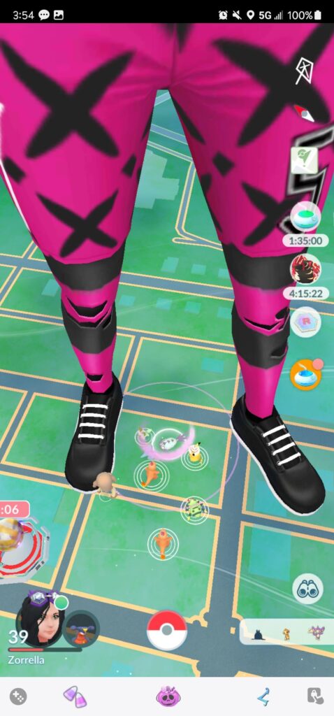 I'm the one mega evolved now.