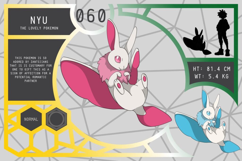 Pokémon 60-79 of Zantsii