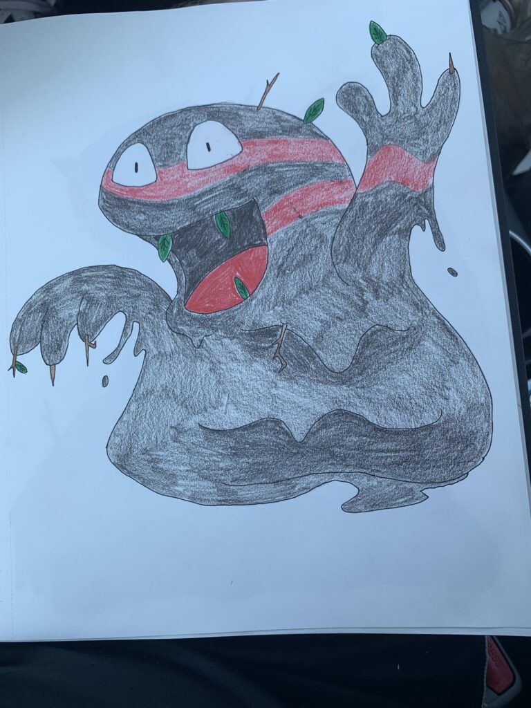 Convergent evolution of Grimer and Muk based on mulch and manure.