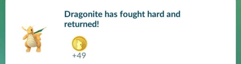 I finally got my dragonite back