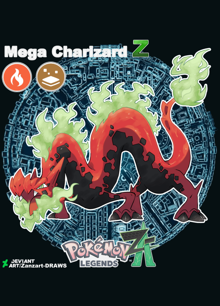 As a Fakemon artist, I'm joining the hype season for Z-A!