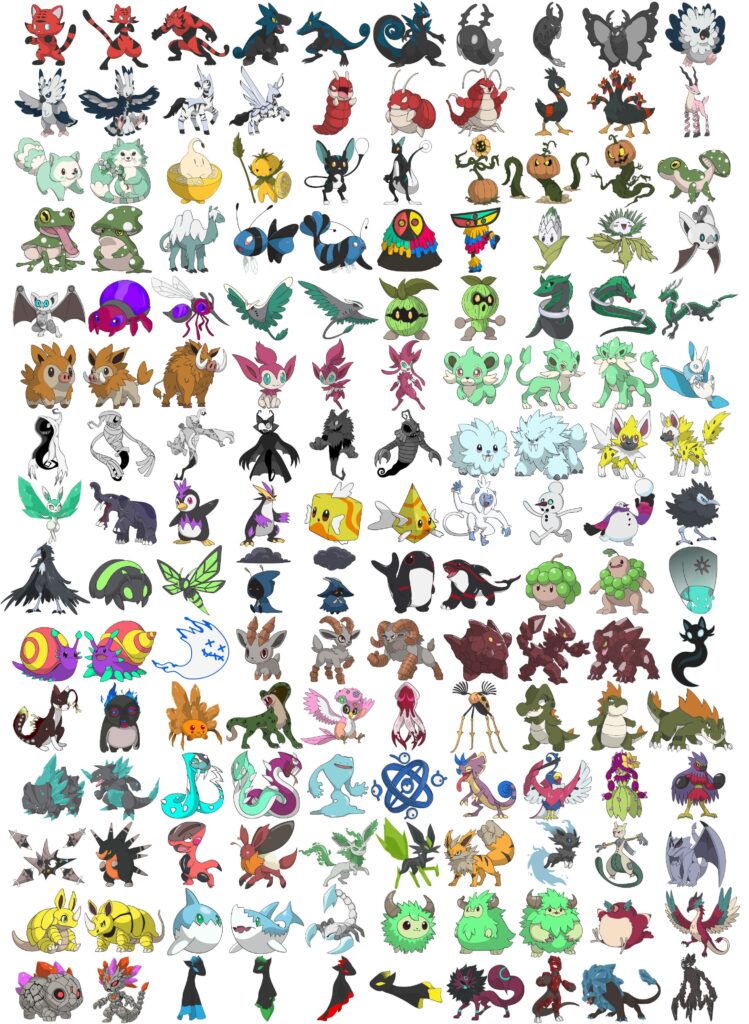 Woke up to many kind words and valid criticisms over my last post. Thank you all for the comments and support. While I still work on my profiles, here's all of the shinies!