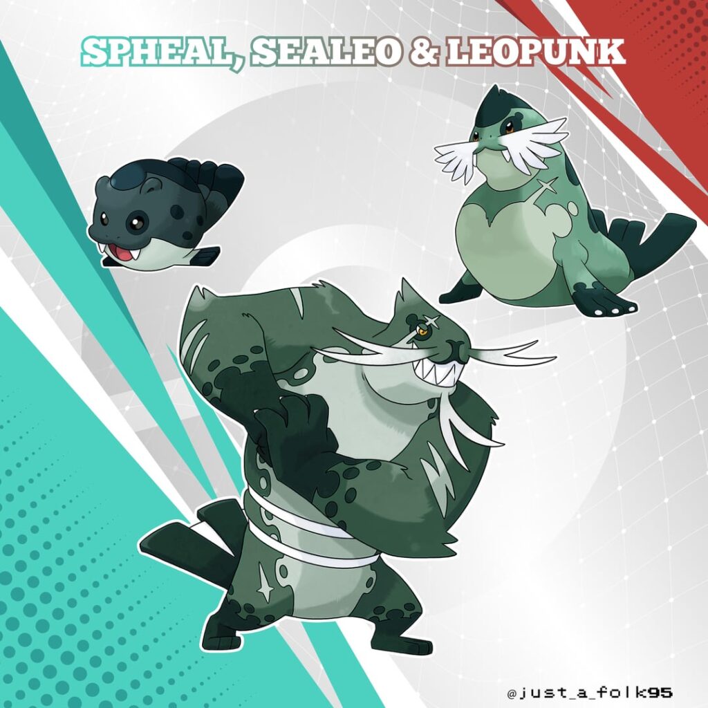 My regional Spheal line!