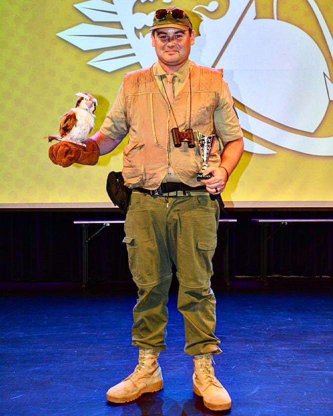 My Viridian Forest Ranger cosplay finally won an award.