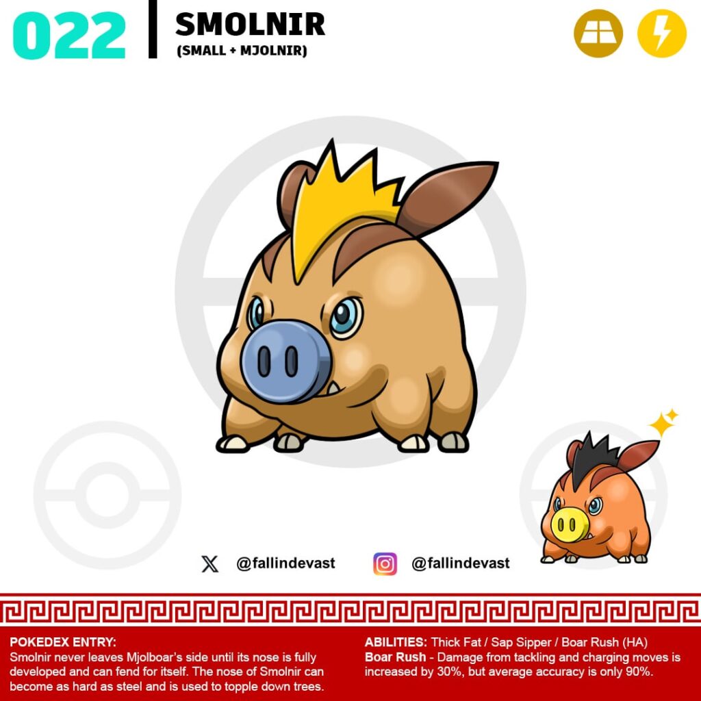 Mjolnir Boar Fakemon