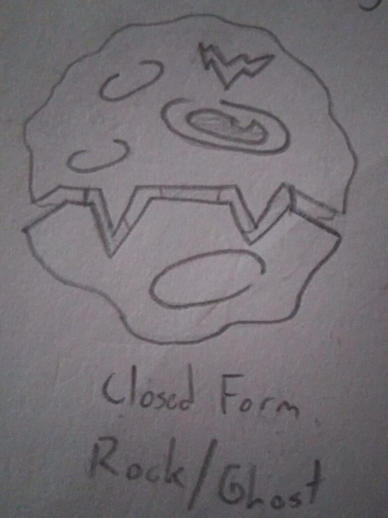 Another Minecraft inspired fakemon design based on shulkers this time.