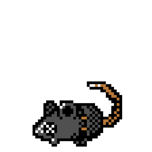 Made my first two Fakemon in about 1 year. Made them on Gen2 style. The first one is Ratatoy, a Normal type that is the Regional Rodent, it evolves at level 21 to Mouswheel, a Normal/Steel type. They're both based on cat and windup toys. They love to play with their trainers and are very playful.
