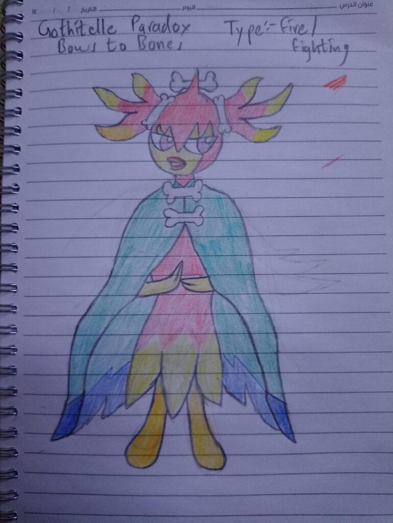 Continuing my gen 5 appreciation, here have a paradox or regional form of Gothitelle!!!!!!