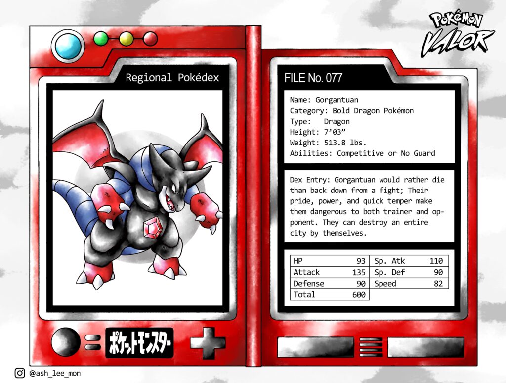 Gorgantuan: The Bold Dragon Pokemon
