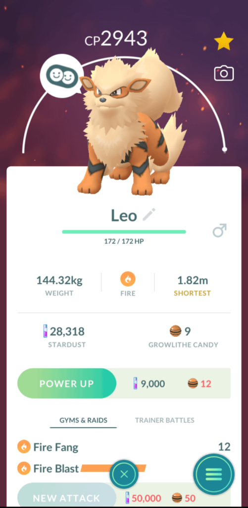 My first Perfect Pokemon